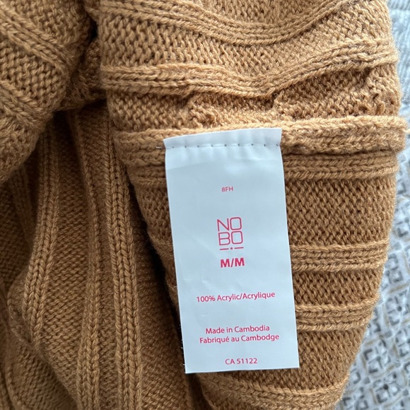 Camel color sweater dress - Picture 5 of 5